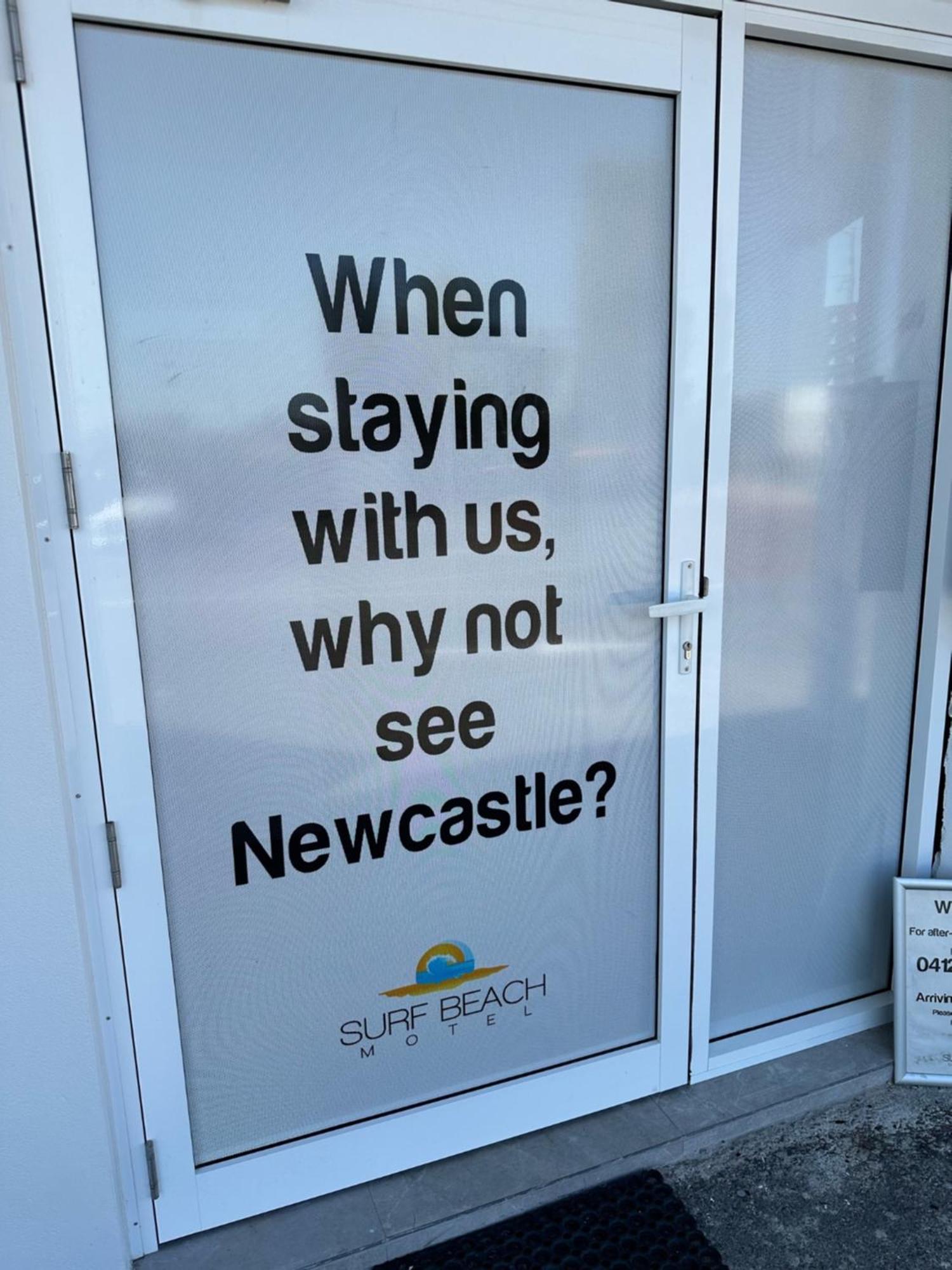 Surf Beach Motel Newcastle Zewnętrze zdjęcie